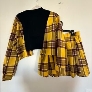 Akira babe collegiate 2 piece outfit